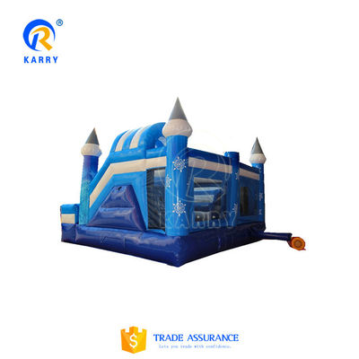 Castello Salto Slide Combo Custom Frozen Theme Casa gonfiabile per il divertimento della festa