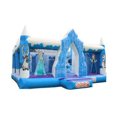 Castello Salto Slide Combo Custom Frozen Theme Casa gonfiabile per il divertimento della festa