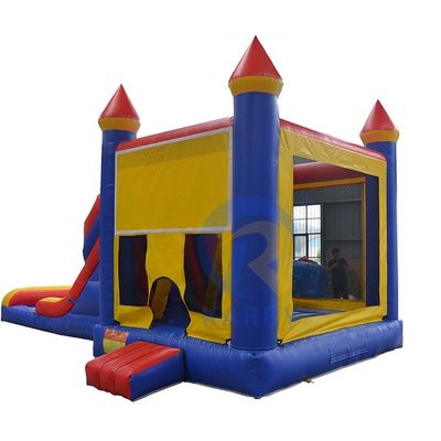 Giochi per bambini personalizzati Castello gonfiabile bagnato asciutto Bouncer Pool Slide Combo Castello salto con piscina di scivolo d'acqua 14 anni