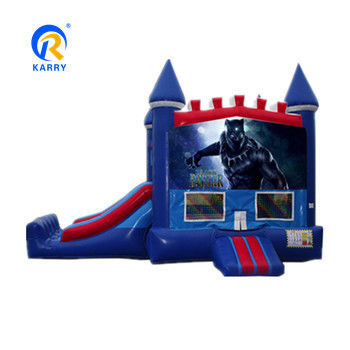 CE certificato portatile Spiderman personalizzato Combo castello gonfiabile scivolo per casa rimbalzo