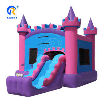 Commercial Outdoor Inflatabile Water Slide Bouncy Castle Combo per il Green Entertainment