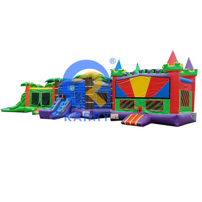Casa gonfiabile per bambini con soffiatore e telone in PVC di taglia personalizzata inclusa