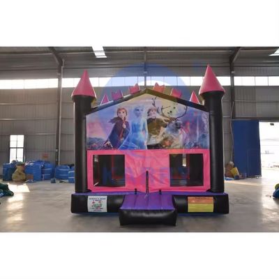 Casa gonfiabile per bambini con soffiatore e telone in PVC di taglia personalizzata inclusa