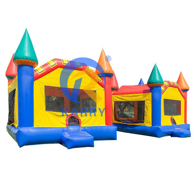 13x13ft PVC Tarpaulin Party Affitto Commerciale Casa gonfiabile salto con soffiatore