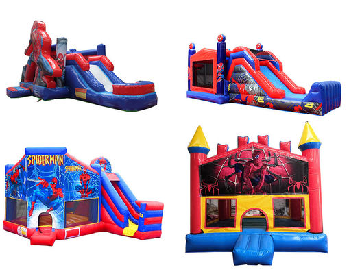 Commercial Castle Slide Combo gonfiabile con certificazione CE-EN71/EN76/EN14960