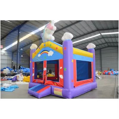 Caratteristiche Combo gonfiabile portatile arcobaleno unicorno per adulti saltare e bambini festa