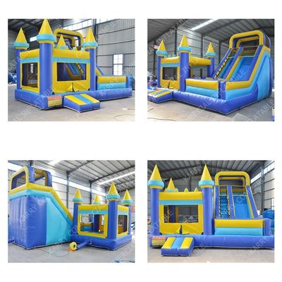 Blower incluso Bambini Cortile Commerciale Caramelle gonfiabili Casa Bouncer con scivolo