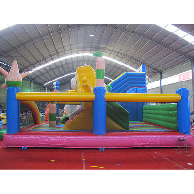 Mostra commerciale d'Aurora Commercial SpongeBob Bounce Castle Trampolino con scivolo