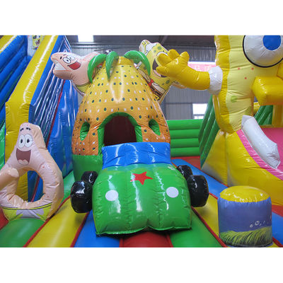 Mostra commerciale d'Aurora Commercial SpongeBob Bounce Castle Trampolino con scivolo