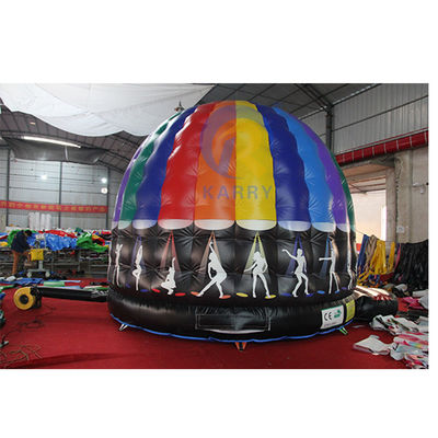 EN71/CE Certificato Commerciale PVC gonfiabile Disco Demo Bounce House per il divertimento all'aperto