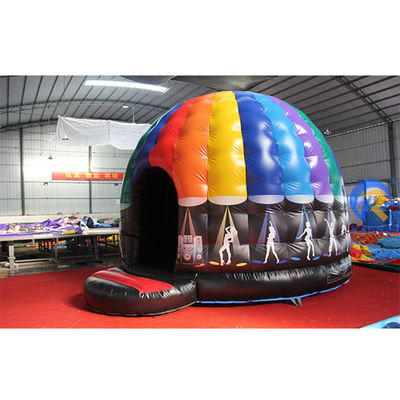 EN71/CE Certificato Commerciale PVC gonfiabile Disco Demo Bounce House per il divertimento all'aperto