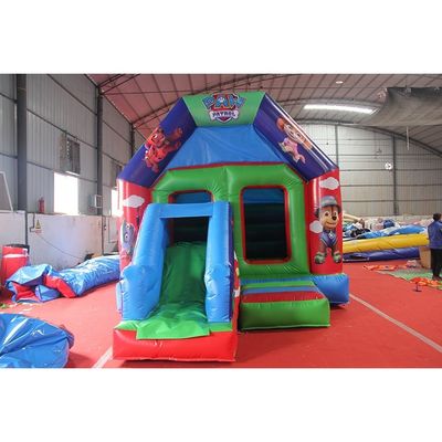 Amusement Bouncy Castle Slide Combo Realizzato in 0,55mm di PVC Tarpaulin e grado commerciale