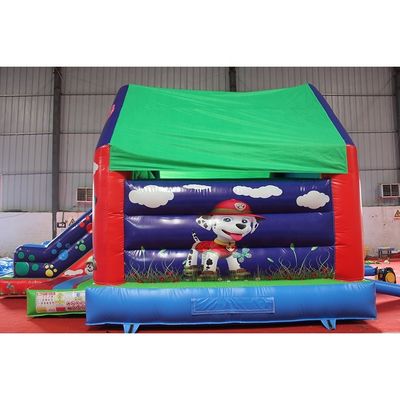 Amusement Bouncy Castle Slide Combo Realizzato in 0,55mm di PVC Tarpaulin e grado commerciale