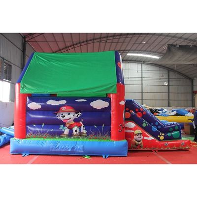 Amusement Bouncy Castle Slide Combo Realizzato in 0,55mm di PVC Tarpaulin e grado commerciale