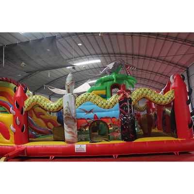 Centro Attività per Bambini Inflatabile Fun City Dragone Inflatabile Castello Balzante Salto d'aria