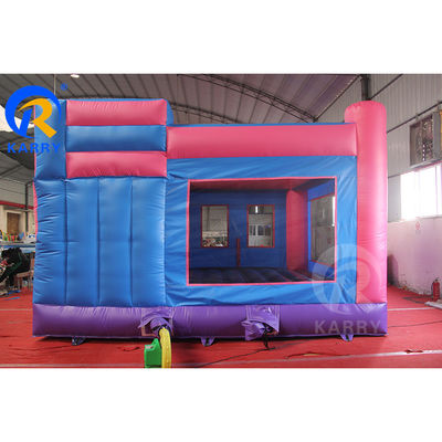 Slide d'acqua gonfiabile combo Bouncy Jump Castle Slide d'acqua piscina commerciale