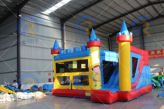 Kit di riparazione inclusi Commercial Castle Slide Jumping Bouncy Inflatables