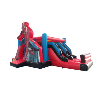 Caratteristiche PORTABLE gonfiabile Spiderman Bouncer Combo per Kids Party noleggio