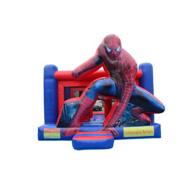 Caratteristiche PORTABLE gonfiabile Spiderman Bouncer Combo per Kids Party noleggio