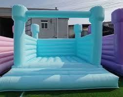 Salto e scivolo a mano, inflatabile, ideale per feste commerciali
