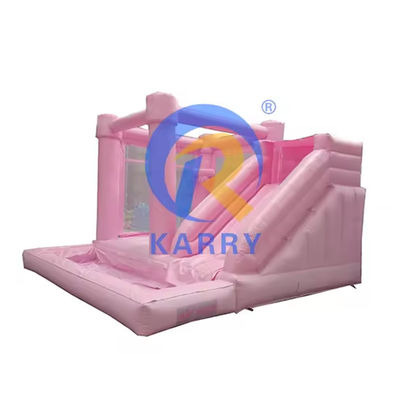 Salto da castello a sbalzo con scivolo e pozzo a palla spedizione aerea rapida