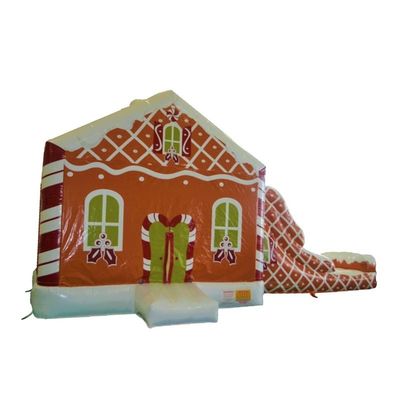 Certificato CE e portatile Natale gonfiabile Bouncer Salto casa Combo Slide