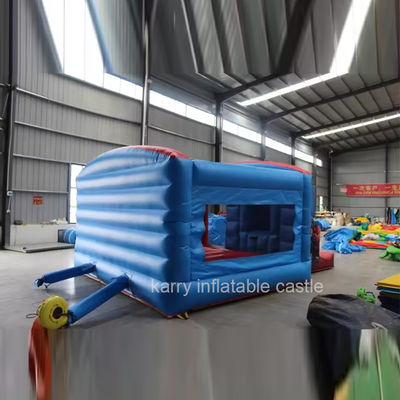 Intrattenimento all'aria aperta Spiderman Bouncer gonfiabile castello Slide e casa gonfiabile