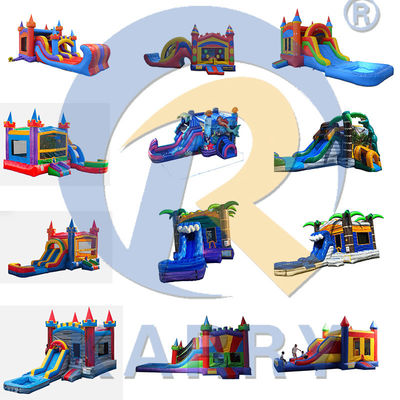 Commerciale tematica di matrimonio castello gonfiabile castello a rimbalzo Slide Combo per la spedizione