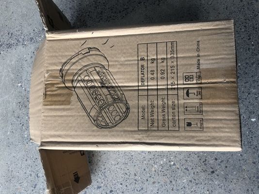 Parco di ostacoli portatile blu gonfiabile castello acqua / scivolo asciutto con soffiatore e deflatore