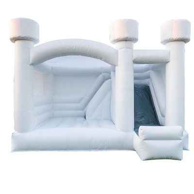 Festa di nozze Castello gonfiabile a salto combinato con attrezzature di noleggio di scivoli in PVC