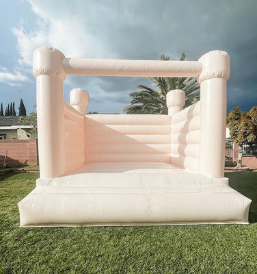 Casa gonfiabile da matrimonio bianca per bambini