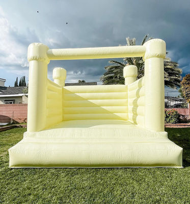 Casa gonfiabile da matrimonio bianca per bambini