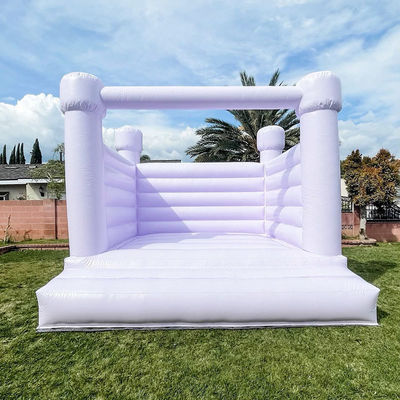 Casa gonfiabile da matrimonio bianca per bambini