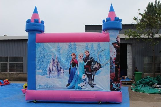Gamma d'età 14 anni in su Castello Bounce Casa Rosa Salto Bouncy Castello in affitto per feste