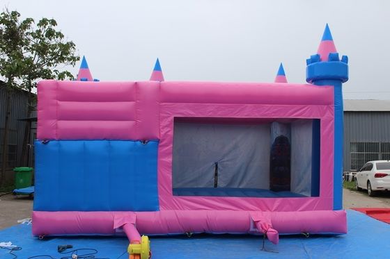 Gamma d'età 14 anni in su Castello Bounce Casa Rosa Salto Bouncy Castello in affitto per feste