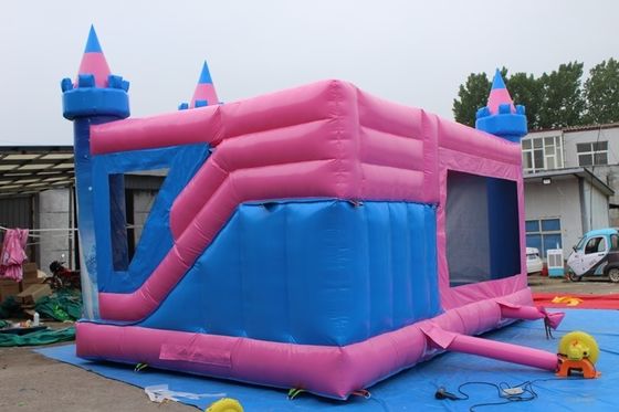 Gamma d'età 14 anni in su Castello Bounce Casa Rosa Salto Bouncy Castello in affitto per feste