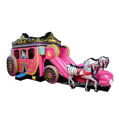 Fornitura unisex Portable Mondo delle fiabe Biancaneve Castello a balzo Slide Combinazione