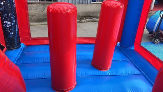 14 Years Up Superhero Spider-Man Casa gonfiabile a rimbalzo Piscina scivolo d'acqua con design piscina