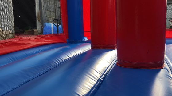 14 Years Up Superhero Spider-Man Casa gonfiabile a rimbalzo Piscina scivolo d'acqua con design piscina