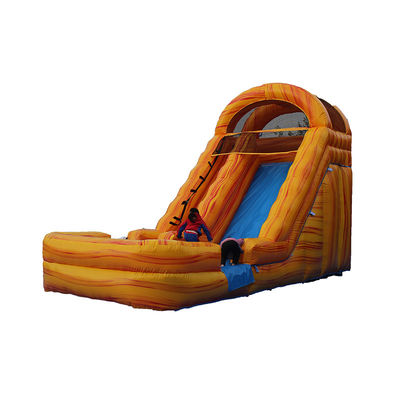 Parco acquatico estivo giocattoli per bambini gioco 18ft PVC scivolo gonfiabile con piscina