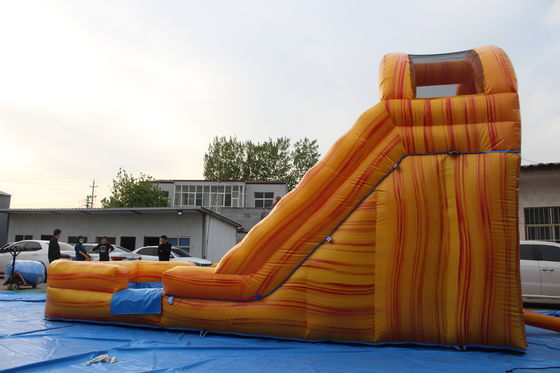 Parco acquatico estivo giocattoli per bambini gioco 18ft PVC scivolo gonfiabile con piscina