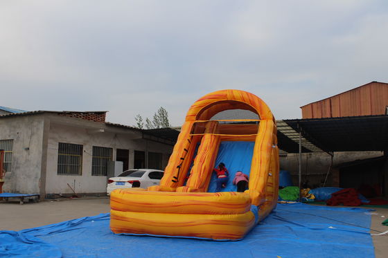 Parco acquatico estivo giocattoli per bambini gioco 18ft PVC scivolo gonfiabile con piscina
