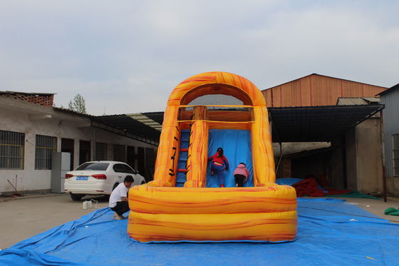 Parco acquatico estivo giocattoli per bambini gioco 18ft PVC scivolo gonfiabile con piscina