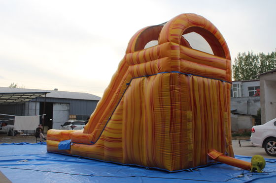 Parco acquatico estivo giocattoli per bambini gioco 18ft PVC scivolo gonfiabile con piscina