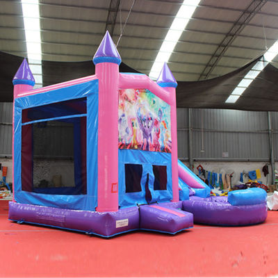 14 anni su Castello gonfiabile a ripresa personalizzato per bambini e adulti tema cartone animato