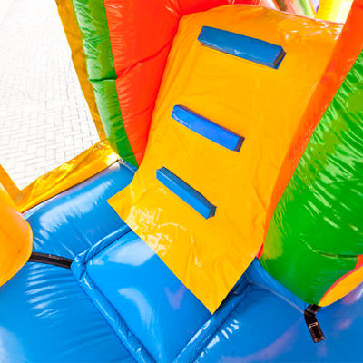 Bambini Clown Bouncer gonfiabile Parco giochi all'aperto con diapositiva Spedizione via mare / vendita aerea