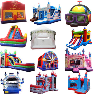 Castello Party Time Inflatabile Bouncy Jumping Castello Slide con CE Blower e Kit di riparazione