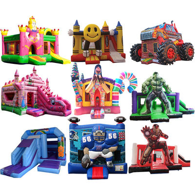 Castello Party Time Inflatabile Bouncy Jumping Castello Slide con CE Blower e Kit di riparazione