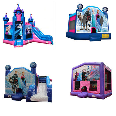Castello Party Time Inflatabile Bouncy Jumping Castello Slide con CE Blower e Kit di riparazione