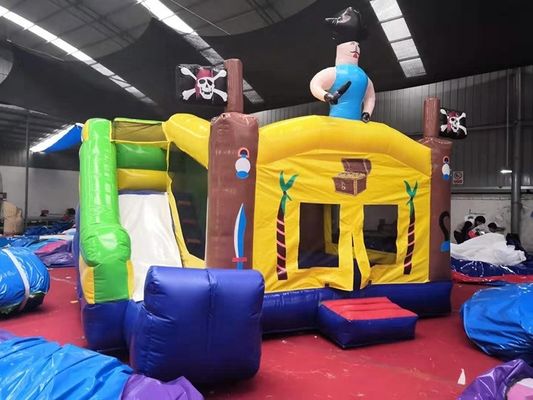 Caratteristiche Kit di riparazione Nave pirata portatile castello gonfiabile salto scivolo combo